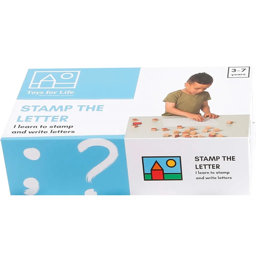 Apprendre à écrire sans frustration grâce aux tampons alphabet EDUPLAY