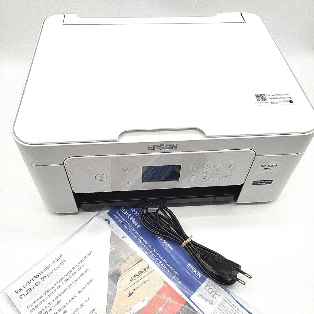 Epson Expression Home XP-4205 Imprimante Jet d'Encre 3-en-1 WiFi Blanche - 27