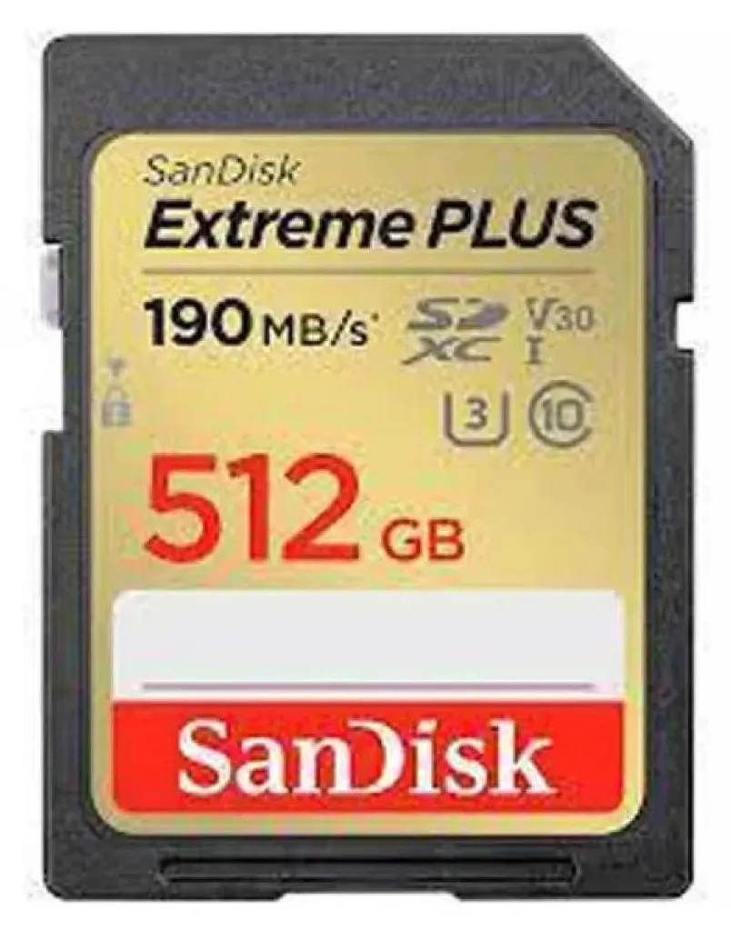 Évitez les Saccades en 4K avec la Carte SanDisk Extreme PLUS 512GB SDXC