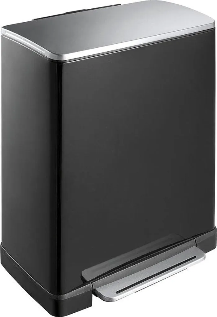 Poubelle métallique à pédale 50L avec système de suspension innovant
