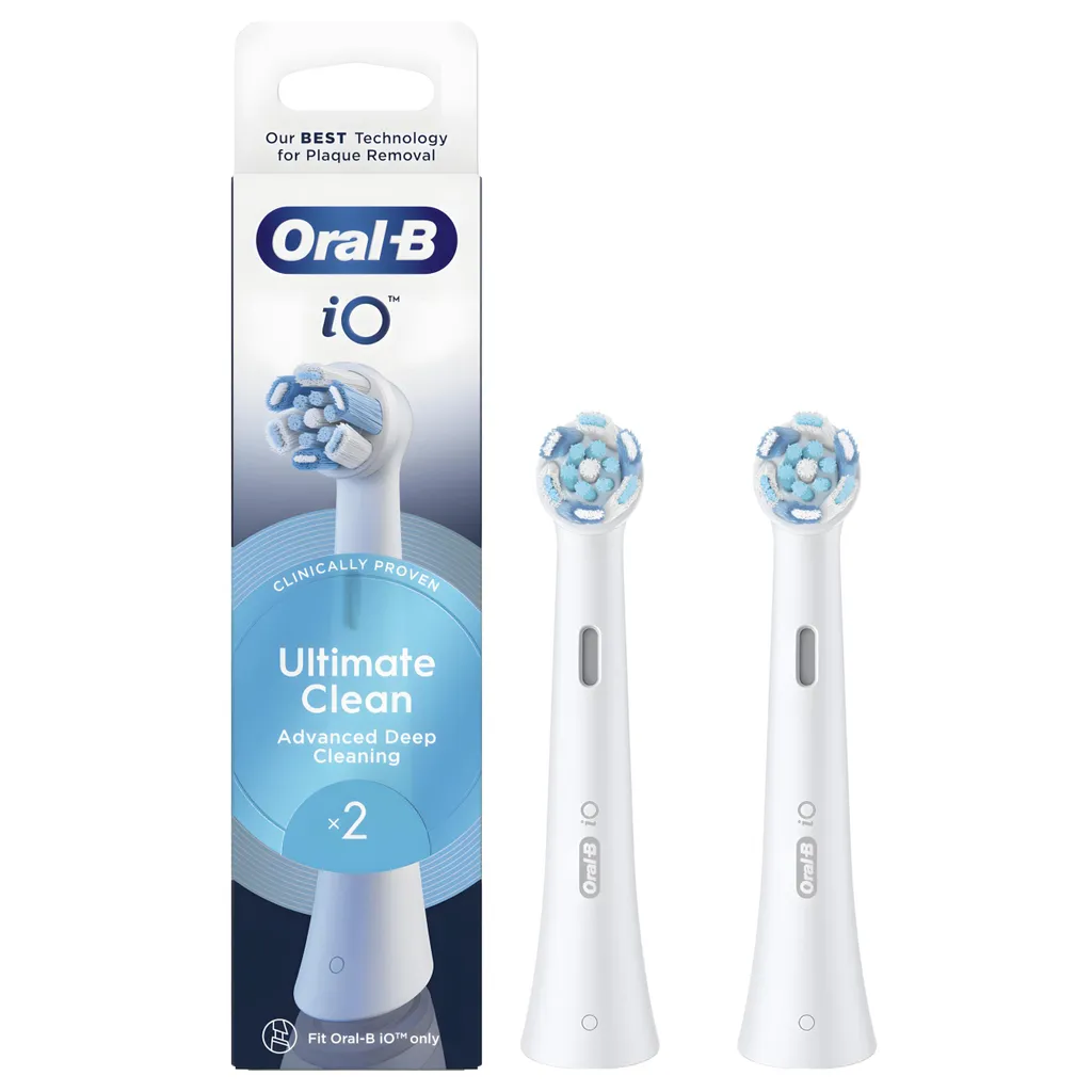 Testine Oral-B iO Ultimate Clean Bianco (2pz) - Sorriso Perfetto