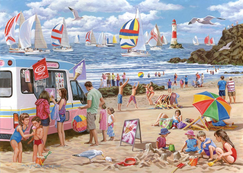 House of Puzzles Puzzle Regatta Day 500 XL Teile Puzzle