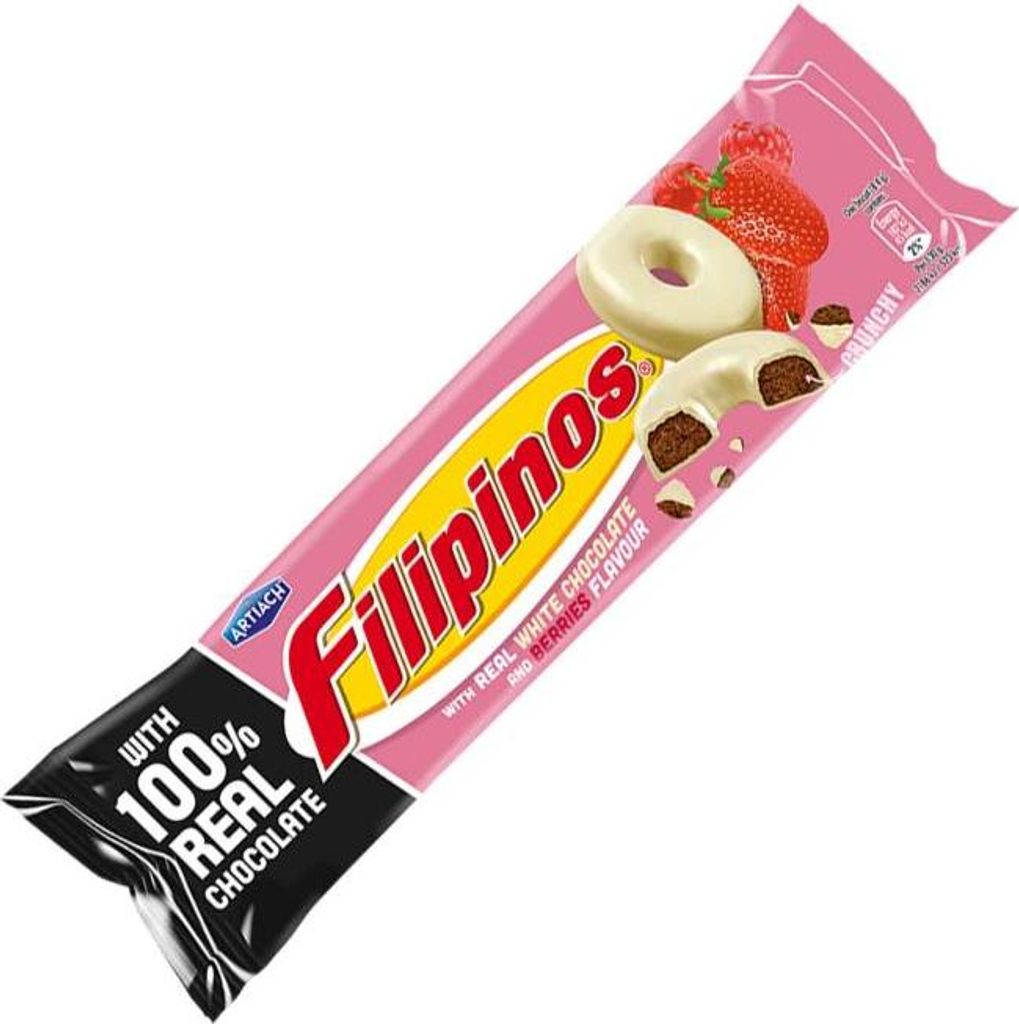 Filipinos Berries White Chocolate 118g Produktbild 