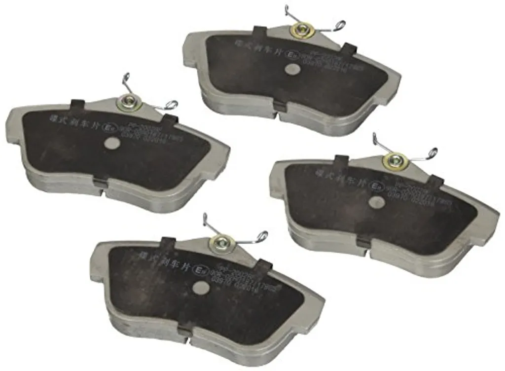 Plaquettes de Frein Japanparts PP-2002AF Kit Essieu Avant Complet