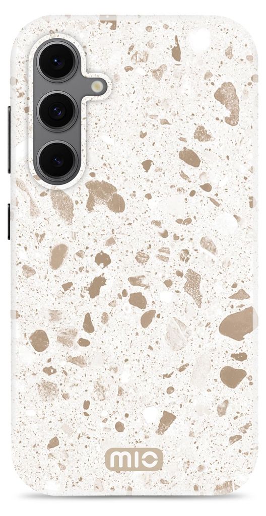 MIO Handyhülle für Samsung Galaxy S24 FE MagSafe Hülle Hardcase Backcover - Soft Terrazzo