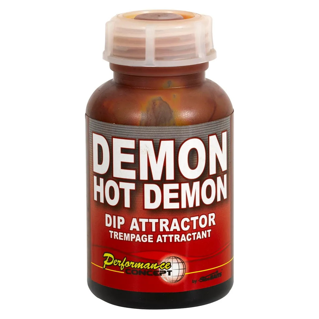 Dip d'attraction liquide de pêche Hot Demon Concept Range 200ml