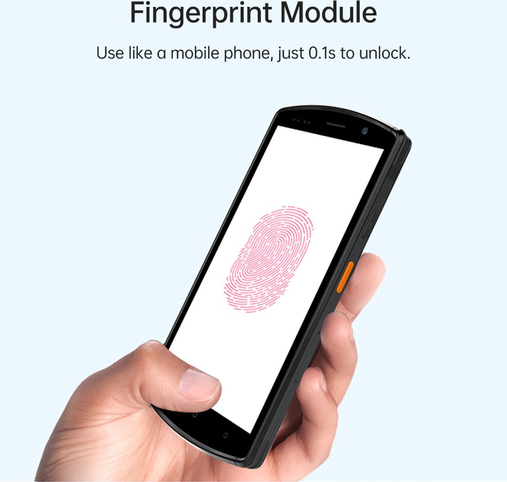 K57 Barcodescanner PDA Android12, 1D/2D/QR-Code Produktbild 8