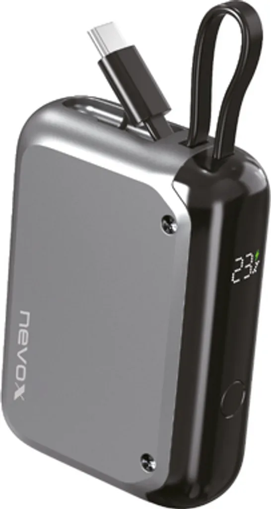 Plus de Panne de Batterie avec la nevox POWERBANK Chargeur Universel