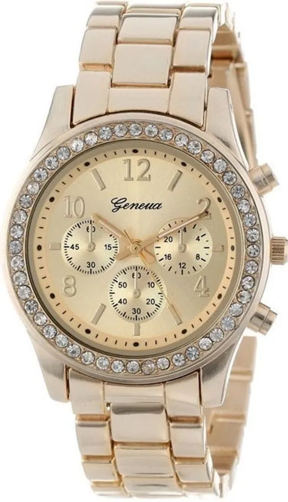Orologio Donna Moderno Oro e Zirconi KP2465 | Accessorio Luxury