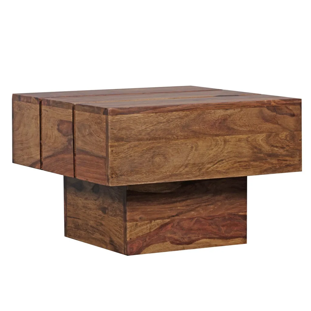 Petite table basse robuste en bois massif pour petits espaces WL1.755 - 6