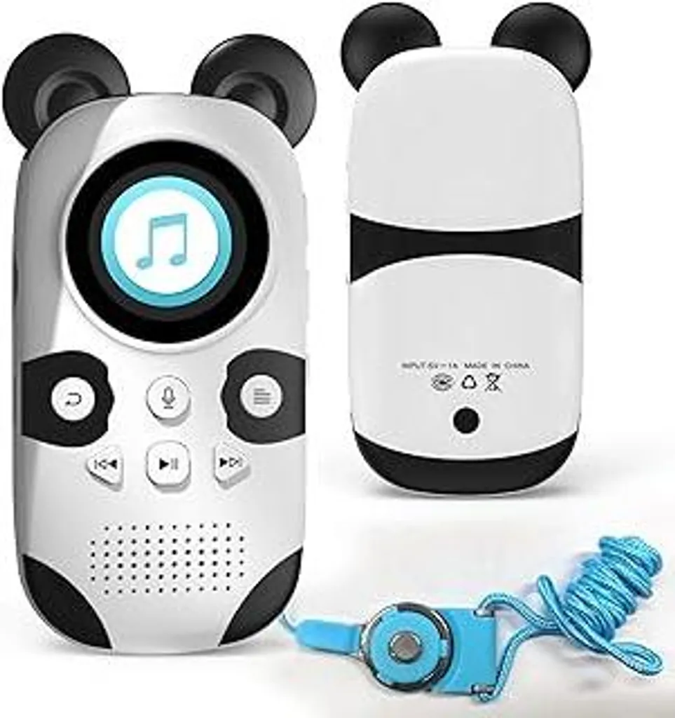 Lettore Musicale Panda per Bambini 64GB - Suono Hi-Fi e Registrazione