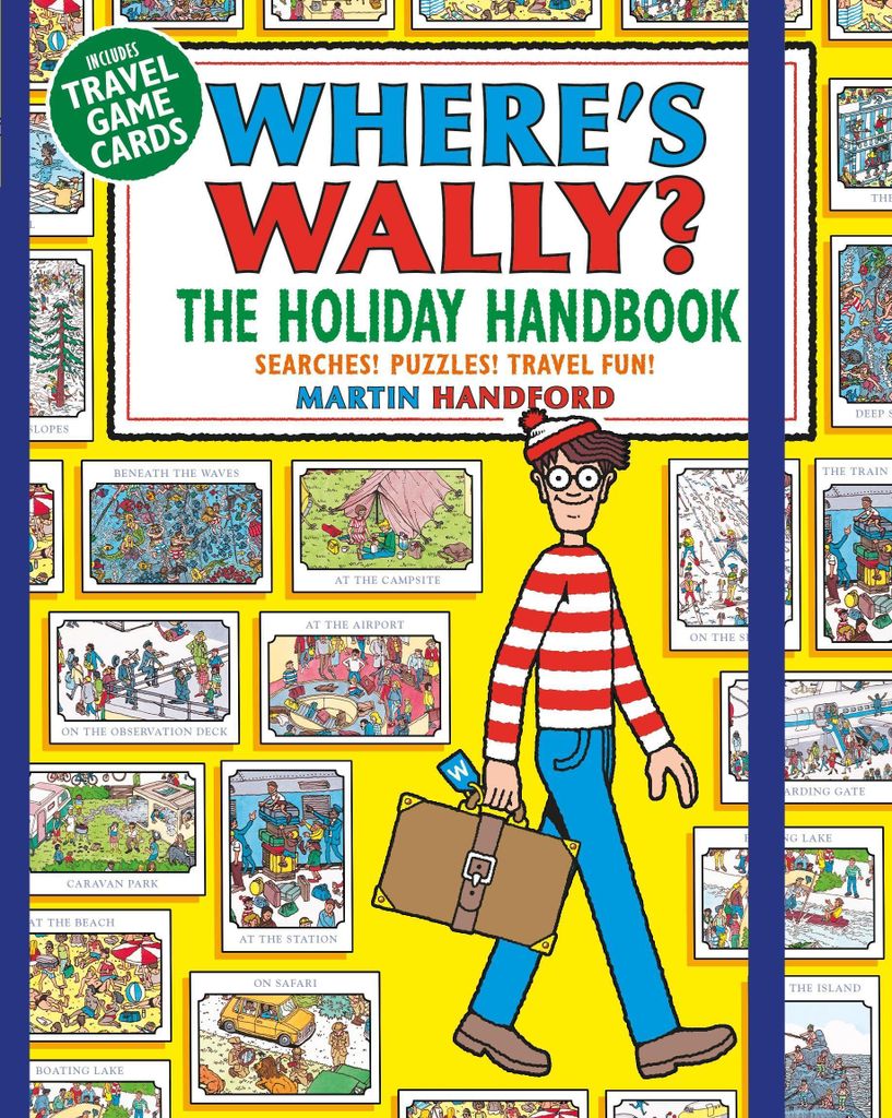Wheres Wally The Holiday Handbook – Lingua: Inglese