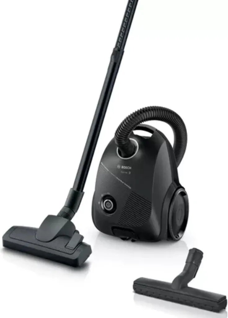 Aspirateur de sol puissant 600W BGLS2BA3NE compact et facile à ranger