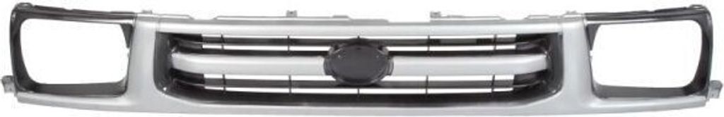 BLIC 6502-07-8124991P Kühlergrill Frontgrill für TOYOTA HILUX VI Pick-up (N1) Chrom Dunkelgrau