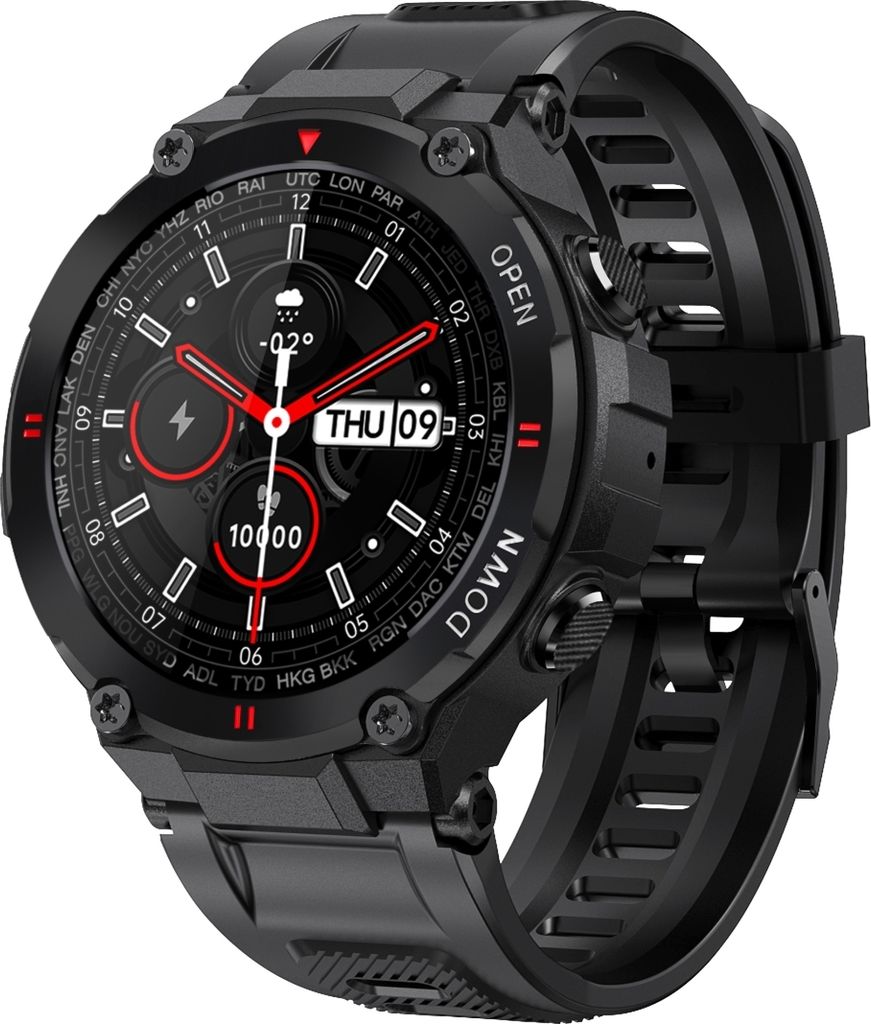 Giewont Focus SmartCall Smartwatch GW430-1 - Carbon Zdjęcie produktu 