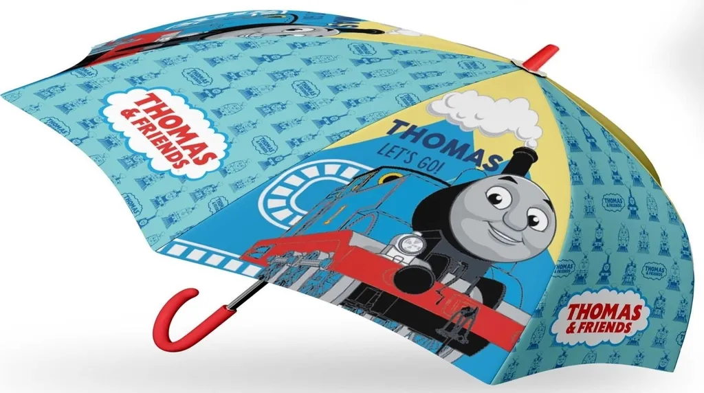 Thomas & Friends Ombrello per Bambini Blu 1258 | Pronto per la Pioggia