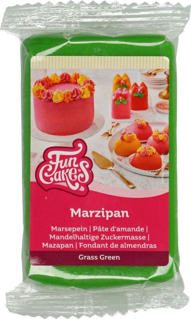 Köstliches Marzipan 1:5 Grasgrün 250g Produktbild 