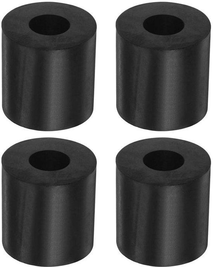 Gummi-Dämpferset 4-teilig schwarz 1,57 Zoll Ø