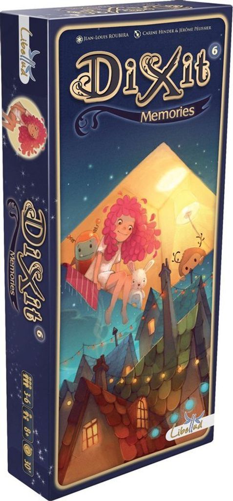 Asmodee Dixit Memories Brettspiel Mehrfarbig Mehrfarbig One Size