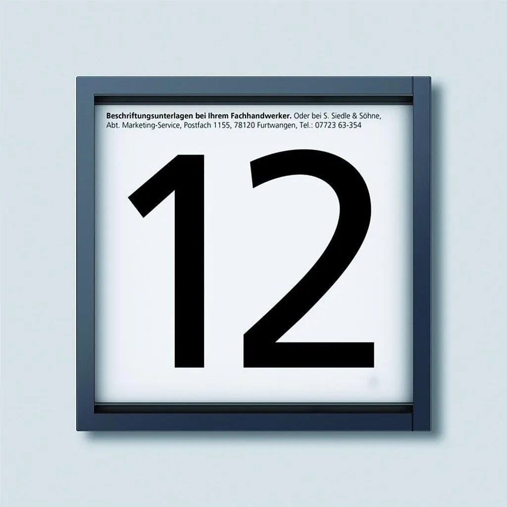Module IM 612-0 AG anthracite : solution d'affichage clair Siedle