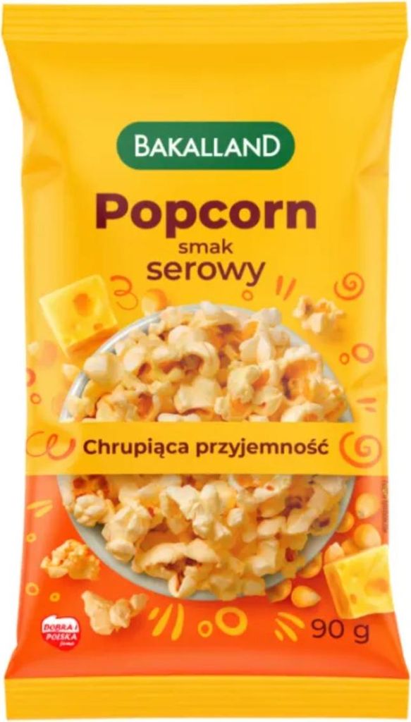 Bakalland Sýrový popcorn 90 g Obrázek produktu 