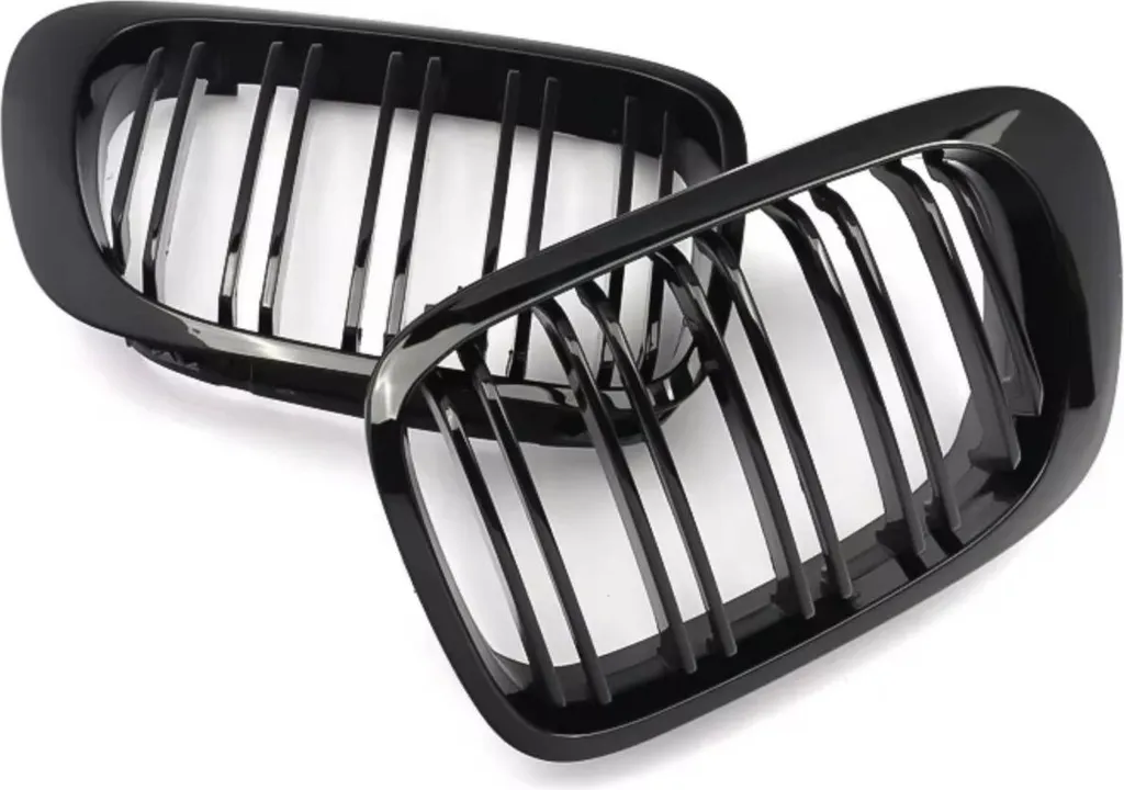 Calandre double barre noir brillant pour BMW Série 3 E46 M3 1998-2004
