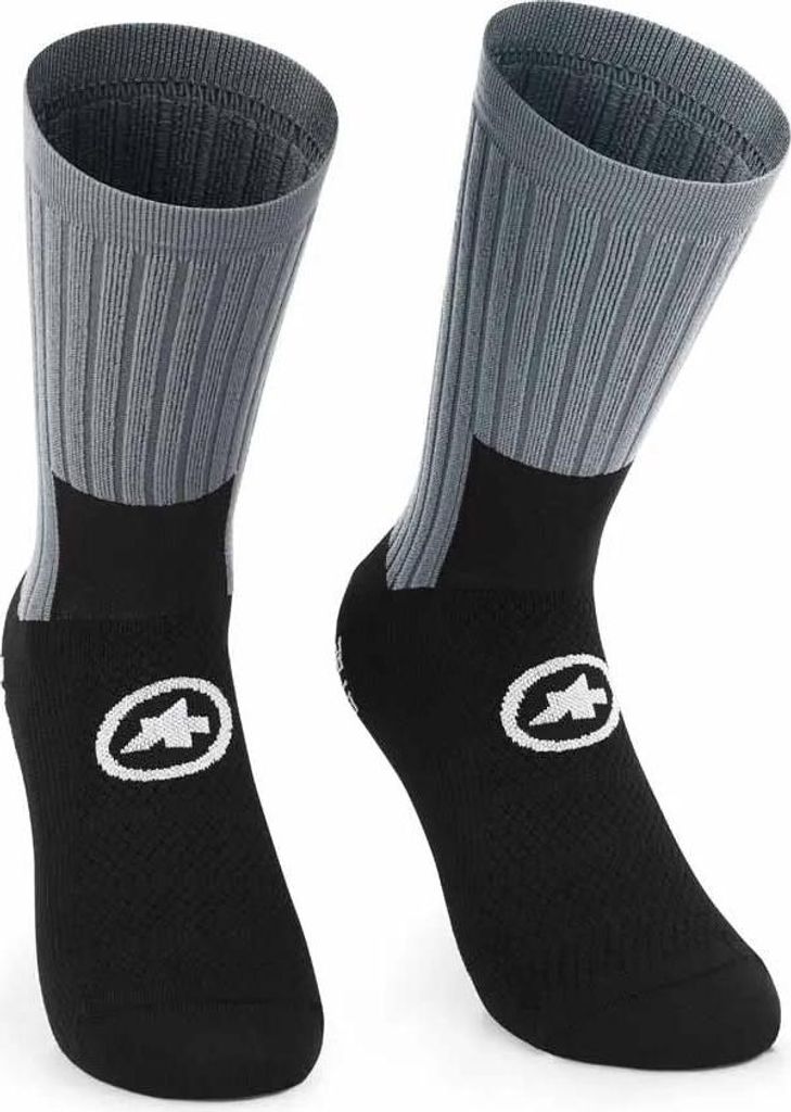 Assos Tactica T5 Socken Grau EU 39-42 Herren,Damen Grau EU 39-42