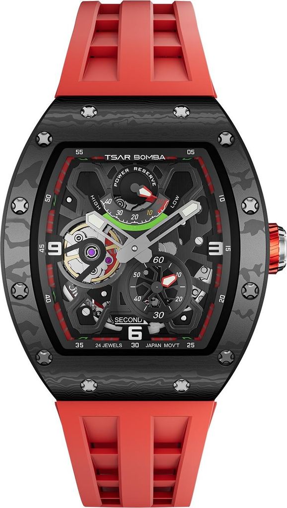 Tsar Bomba TB8212CF-02  Zegarek Elemental z włókna Zdjęcie produktu 