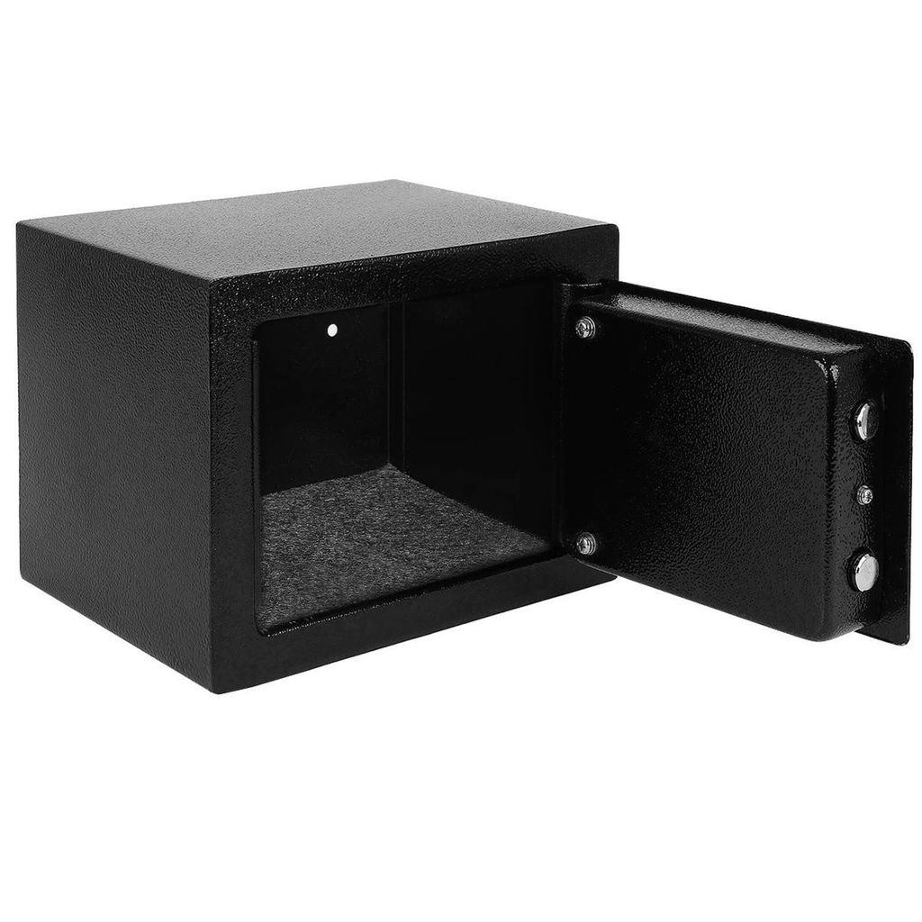 Extralink Home Safe für zu Hause und Büro, Schlüsselkasten, Tresor, schwarz, S-404