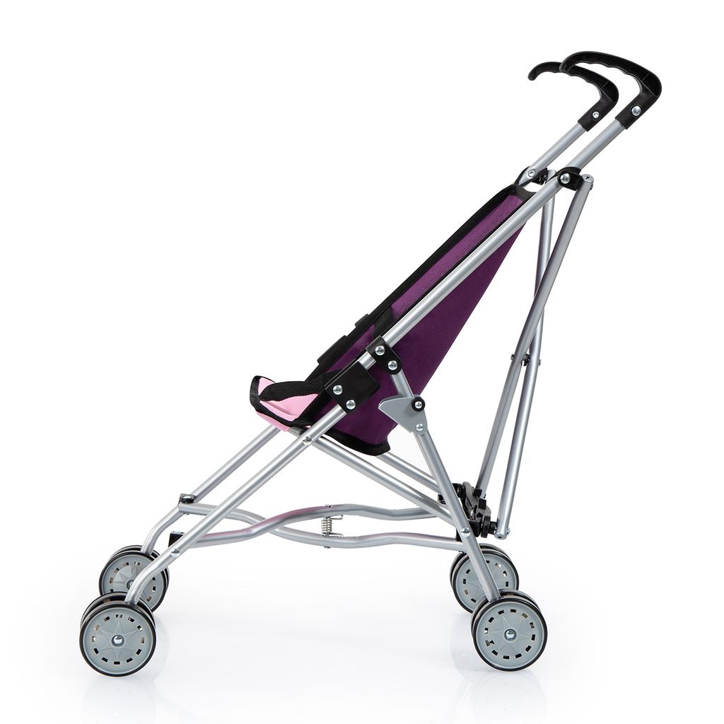 Puppen Buggy Schmetterling 55cm lila Produktbild 3