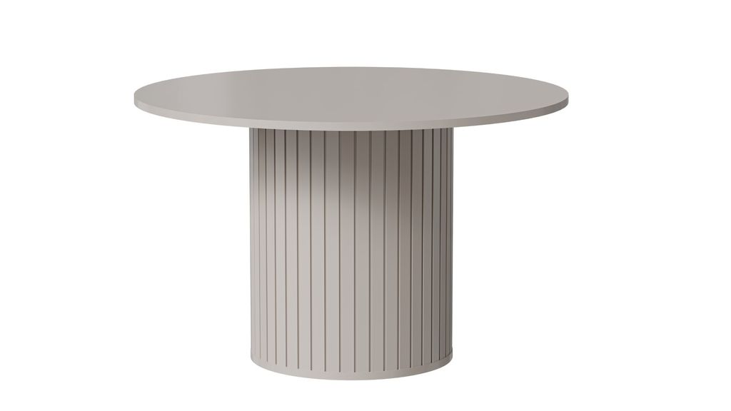 MINIO go for it, Tisch „ZAMA“, Rundtisch, 120 cm Breite, Cashmire Farbe