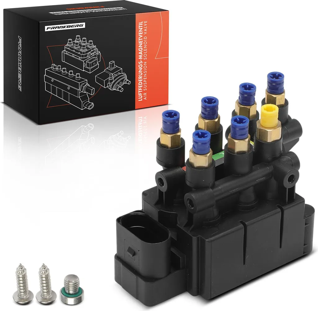 Réparation suspension BMW Série 7 : Bloc de soupapes pneumatique neuf