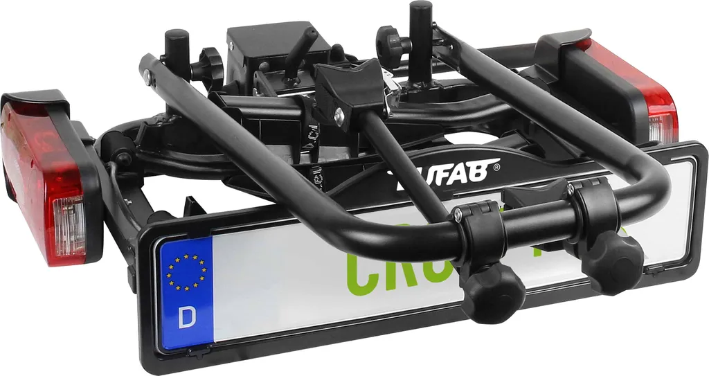 Porte-Vélos Attelage Basculant Eufab Crow Plus : Solution Coffre Libre - 3