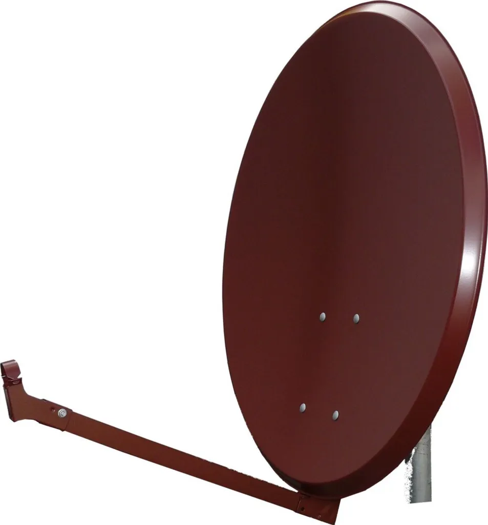 Parabole satellite 80 cm TELEVES en alu pour réception TV HD et 4K
