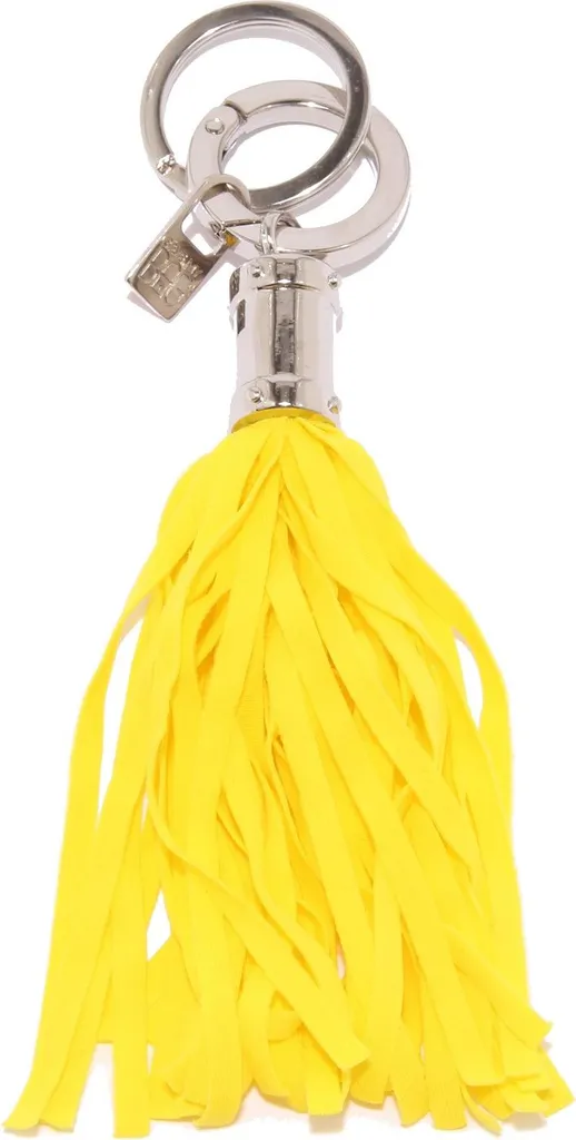 Portachiavi Artigianale Save My Bag Medusa Giallo | 0157U Accessorio in Lycra