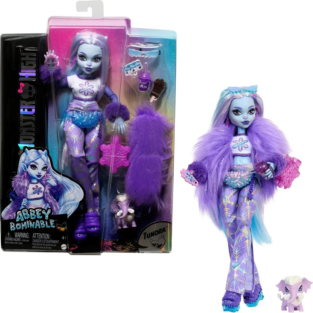 Poupée Monster High Abbey Bominable 25cm originale pour collectionneur