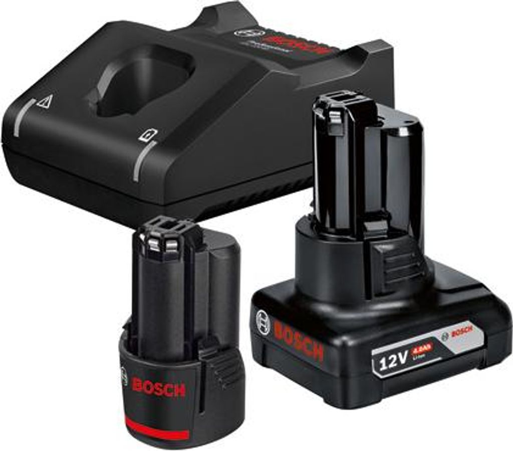 Starter-Set 1 x GBA 12V 2.0Ah + 1 x GBA 12V 4.0Ah + GAL Produktbild 