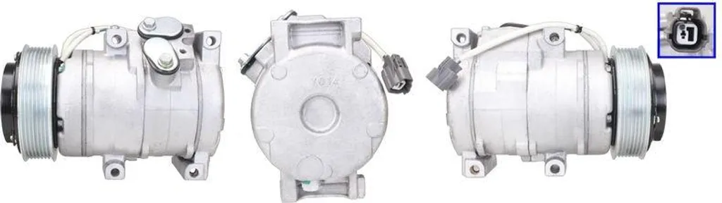Stop aux bruits de clim : Compresseur Lucas 38810RMAG01 pour Honda CRV