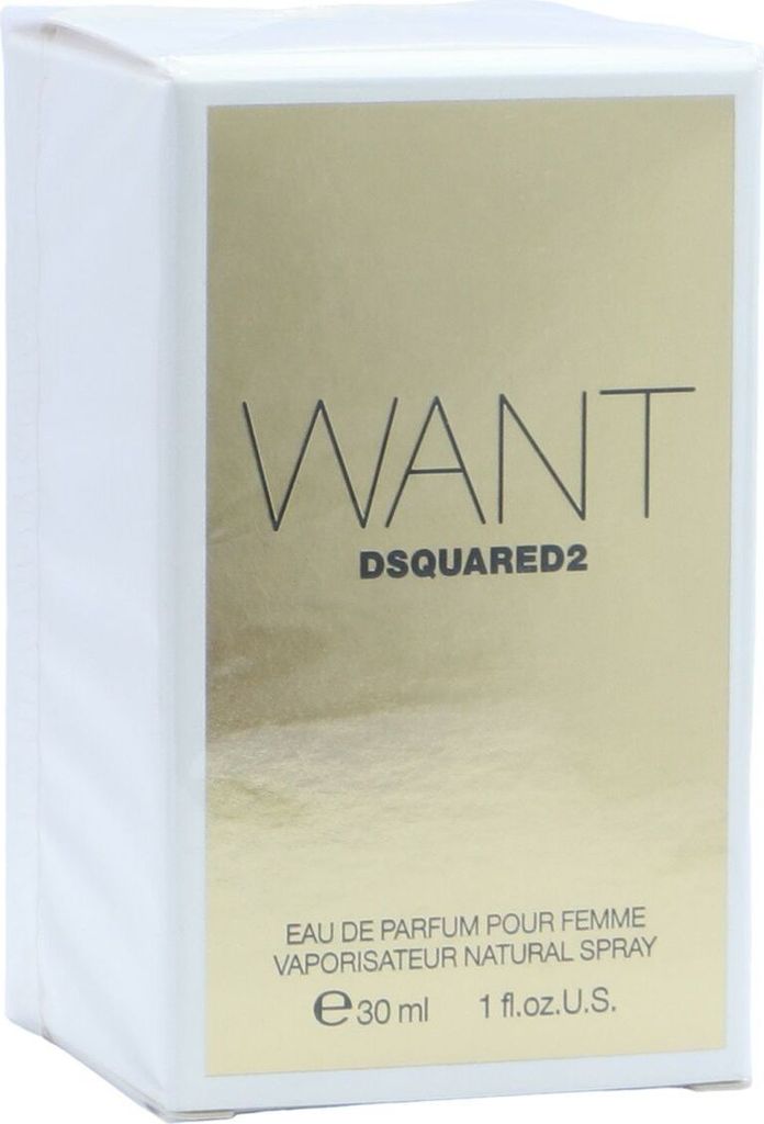 Dsquared Want Eau de Parfum 30 ml Produktbild 