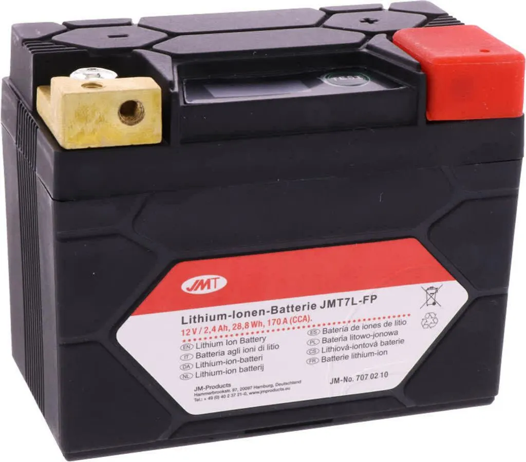 Batterie Lithium JMT 7L-FP 12V : Finissez-en avec les Démarrages Difficiles