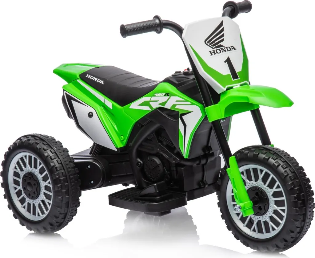 Moto Électrique Milly Mally Honda CRF 450R Batterie 6V Verte