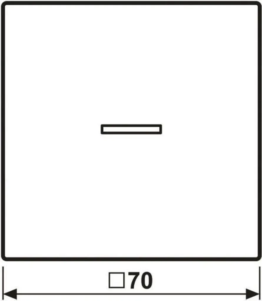 Commande Jung HOME BTLS17101WW Bluetooth Mesh pour maison connectée