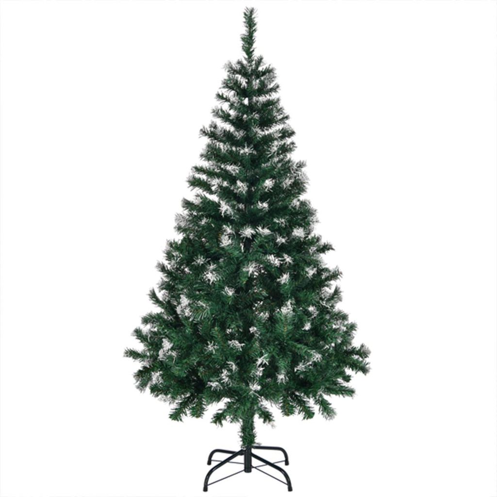 Weihnachtsbaum mit 480 Zweigen und stabilem Metallständer Künstlichen Weihnachten Tannenbaum 5 FT Grün