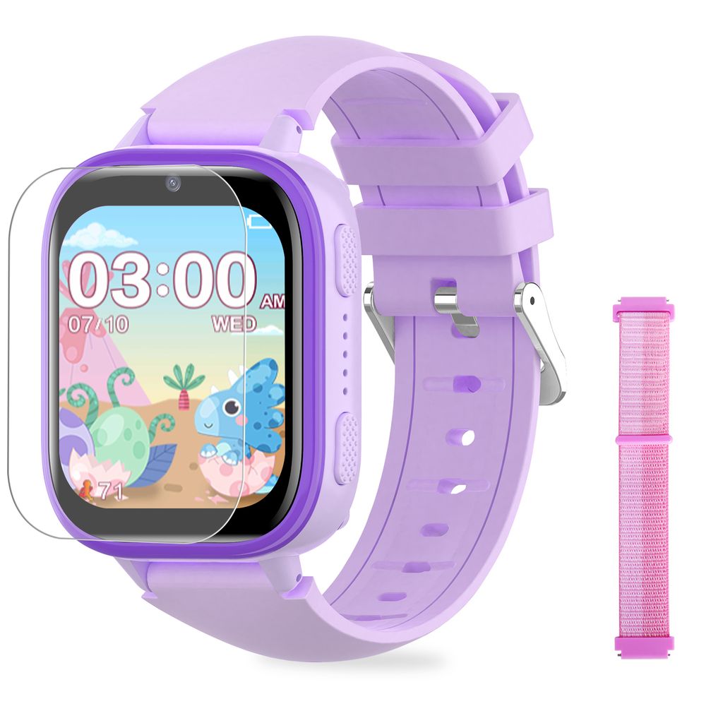Smart Watch Kinder Telefon Uhr, Smartwatch für M?dchen Jungen mit Anruf, 31 Puzzlespielen, 15 Hörbücher, Kinderuhr Telefonieren für Kids 3-12 J...
