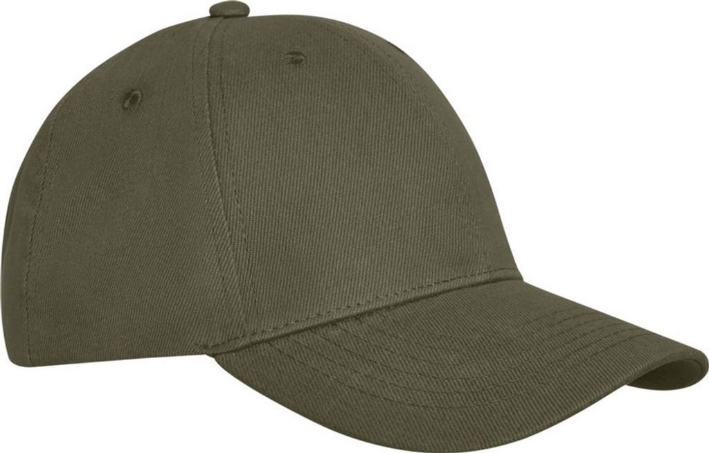 Elevate - Herren/Damen Uni 6 Segmente - Kappe "Davis" PF3540 (Einheitsgröße) (Tannengrün)