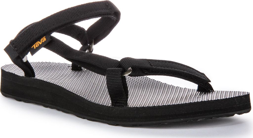 Teva Org Uni Slim Damen Leinwand Sandalen mit pared back Produktbild 