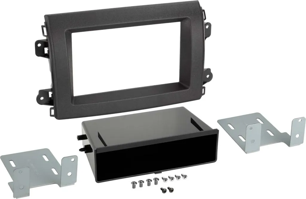 Cornice Radio 2-DIN Fiat Ducato 8 2021+ | Design OEM con Vano Radio