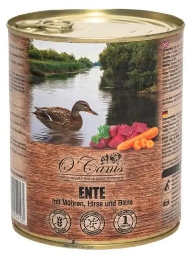 OCanis nourriture en boîte pour chiens canard Prosocarrot Image du produit 