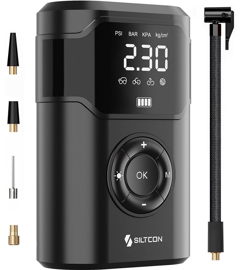 Siltcon® Luftkompressor 10,5 bar – 8000 mAh Powerbank – 30 Produktbild 