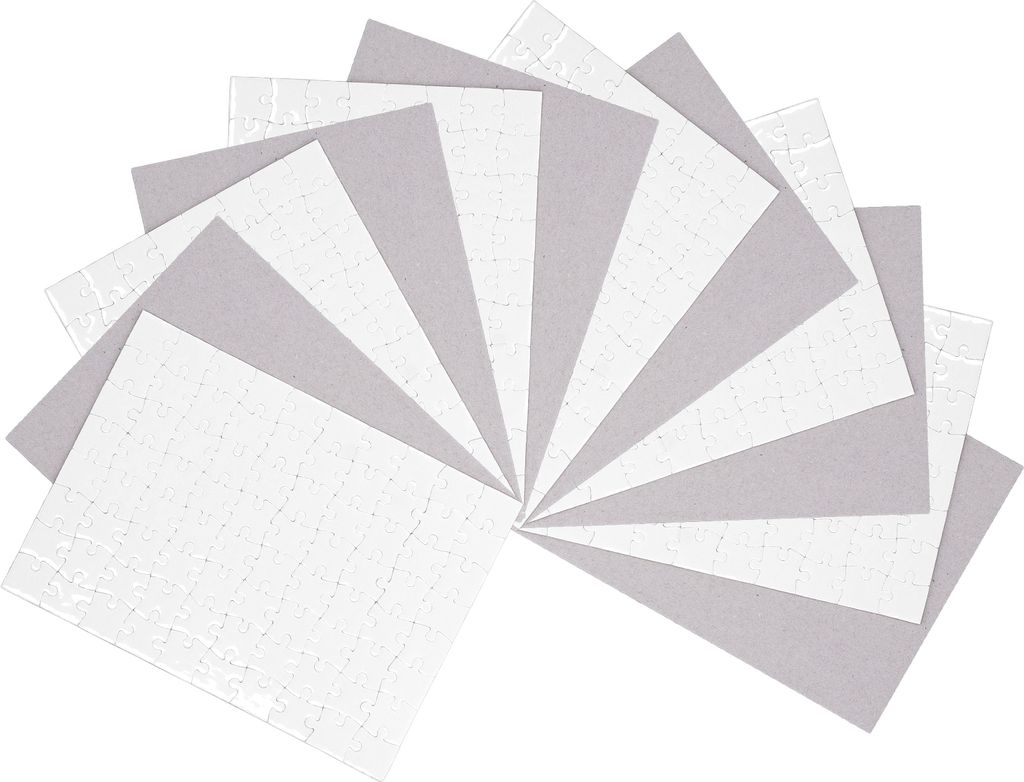 6 Satz Sublimation Rohlinge Puzzles DIY thermische Übertragung Wärmepresse Druck Handwerk 7,8x5,7in